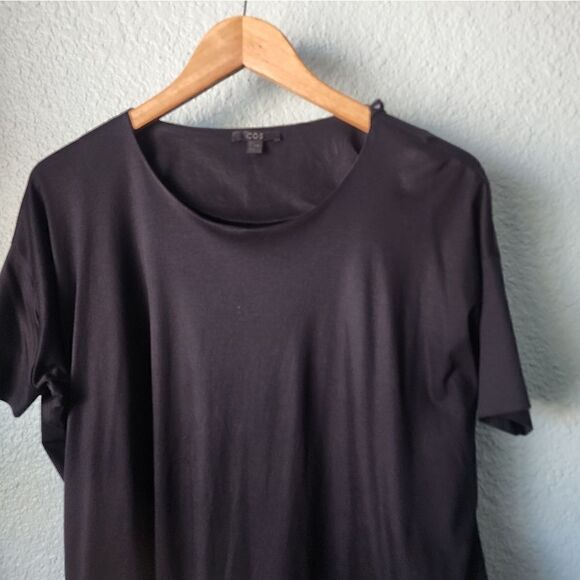 COS Oversized minimalist dress side pockets lagenlook leisure dress - Picture 7 of 11